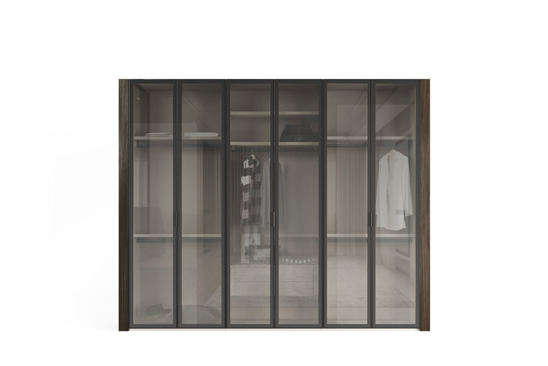 Lens door