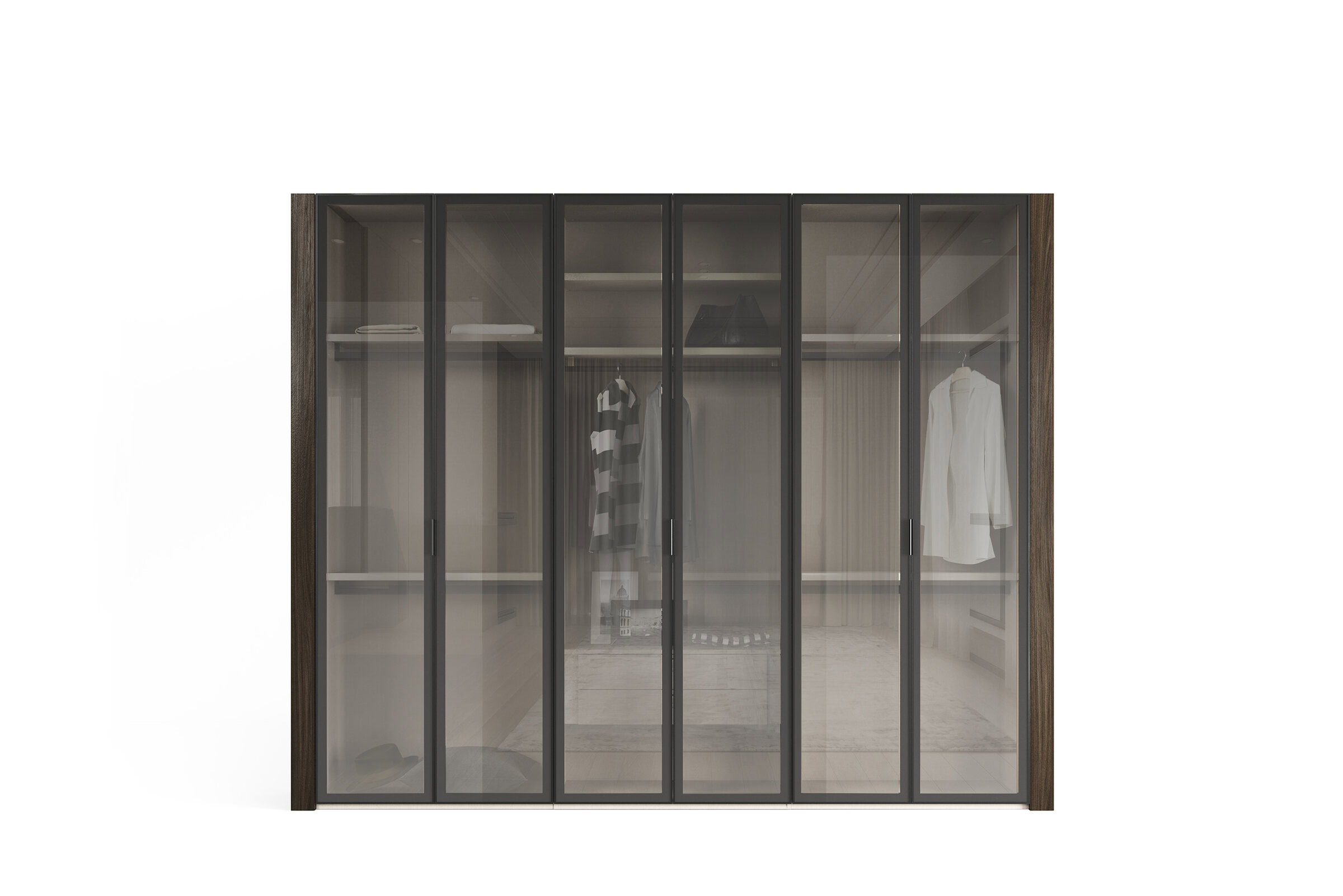 Lens door