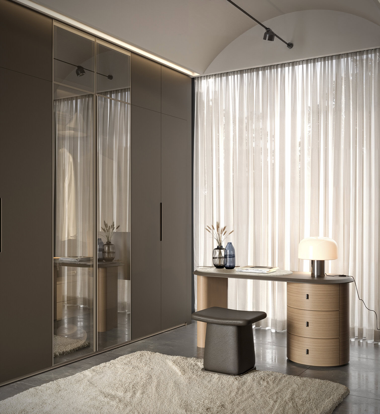 Curva, Make-up Pouf