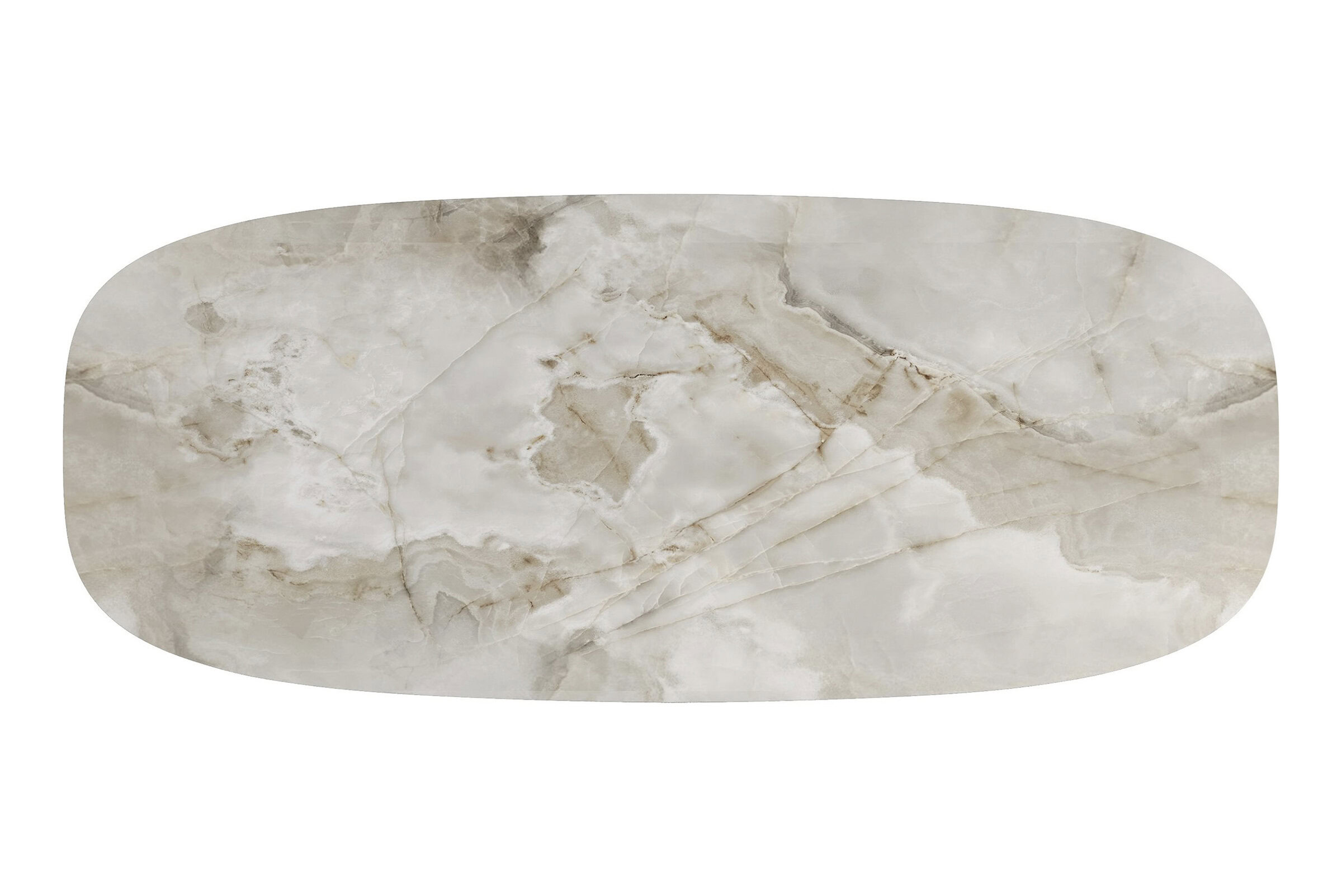 Elegant marble dining table with a polished surface, perfect for modern and luxury interiors, enhancing your living space with timeless design.