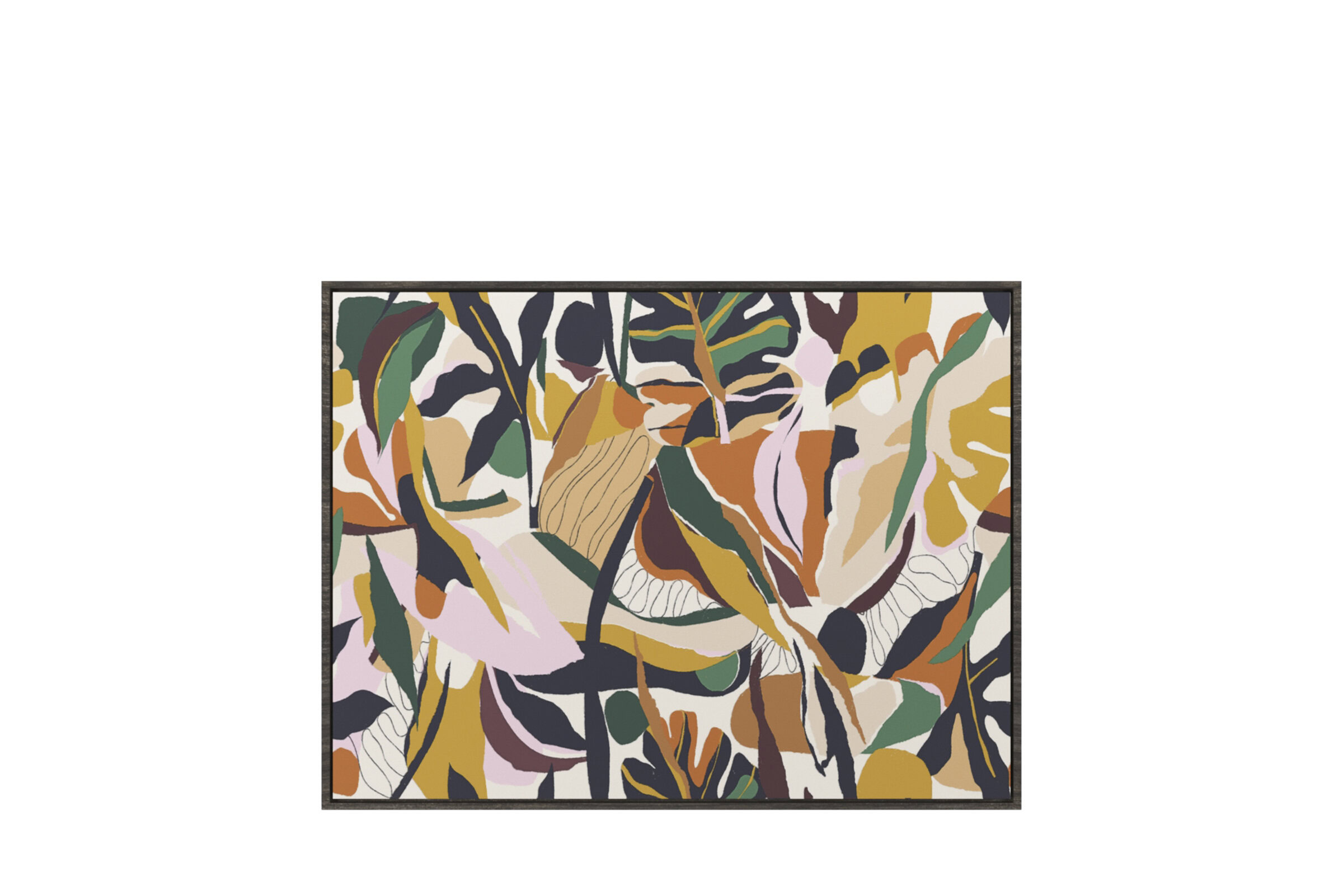 Vibrant abstract wall art featuring bold colors and dynamic shapes, perfect for enhancing contemporary living spaces and adding artistic flair to home interiors.