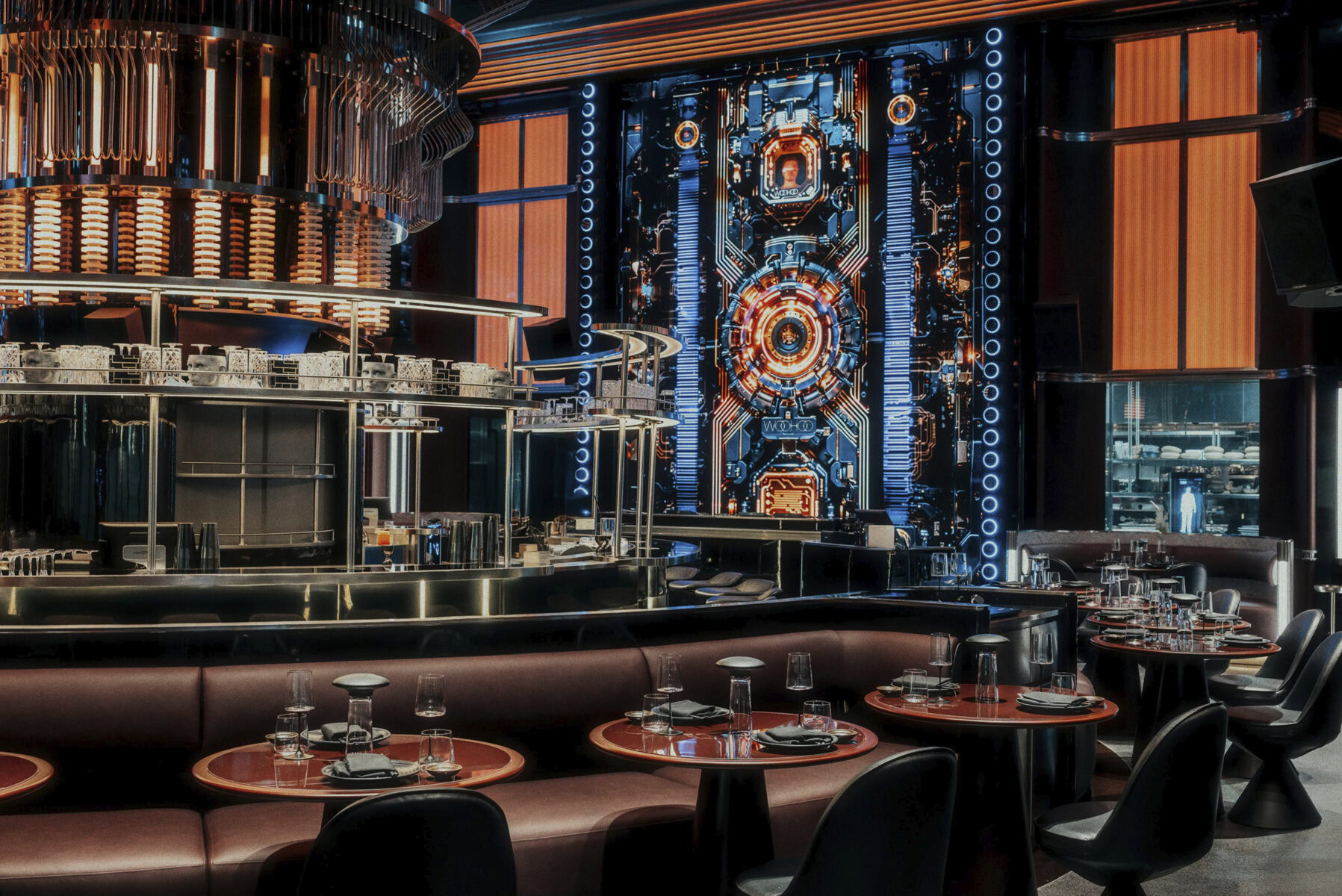 WooHoo Restaurant Project | Saloni Furniture